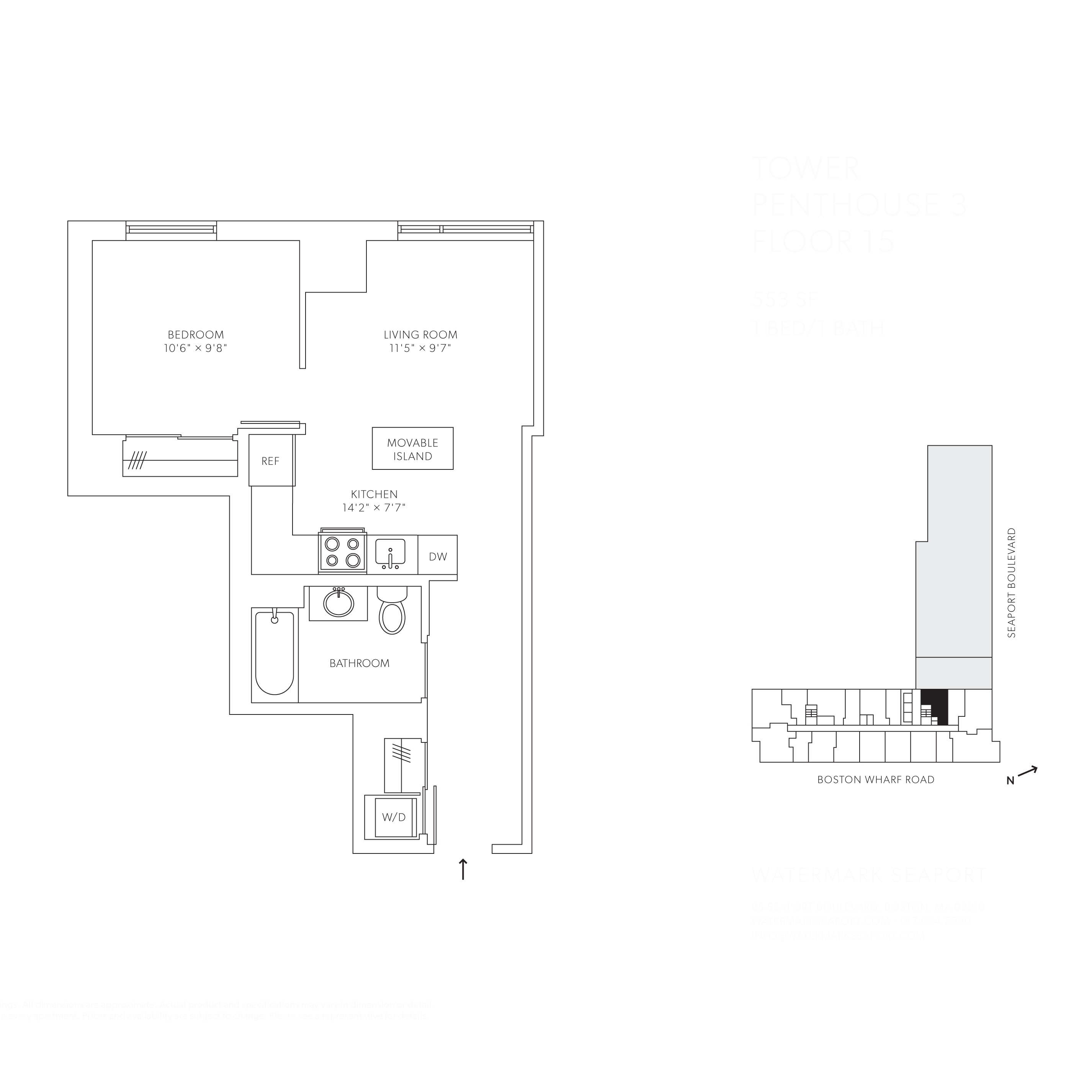 Watermark Seaport – 1003