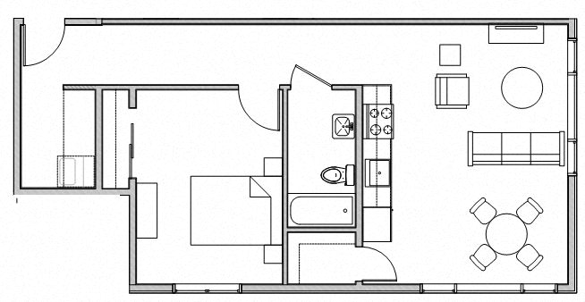 BD52 Apartments – 205
