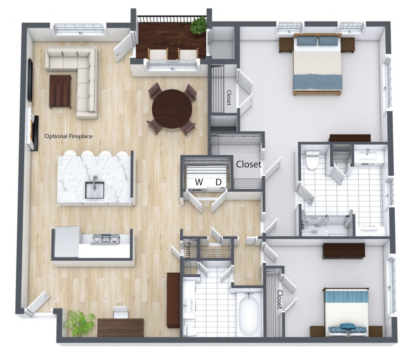 Five43 Apartments – 2101