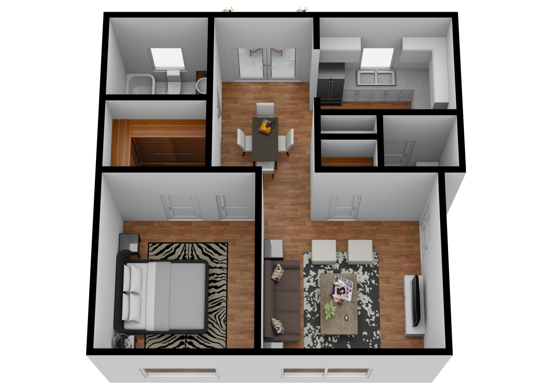 Riverbank – 1 bed, 1 bath, $980