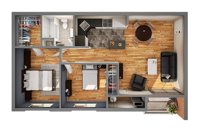 Rock Creek Apartments – 2826-07