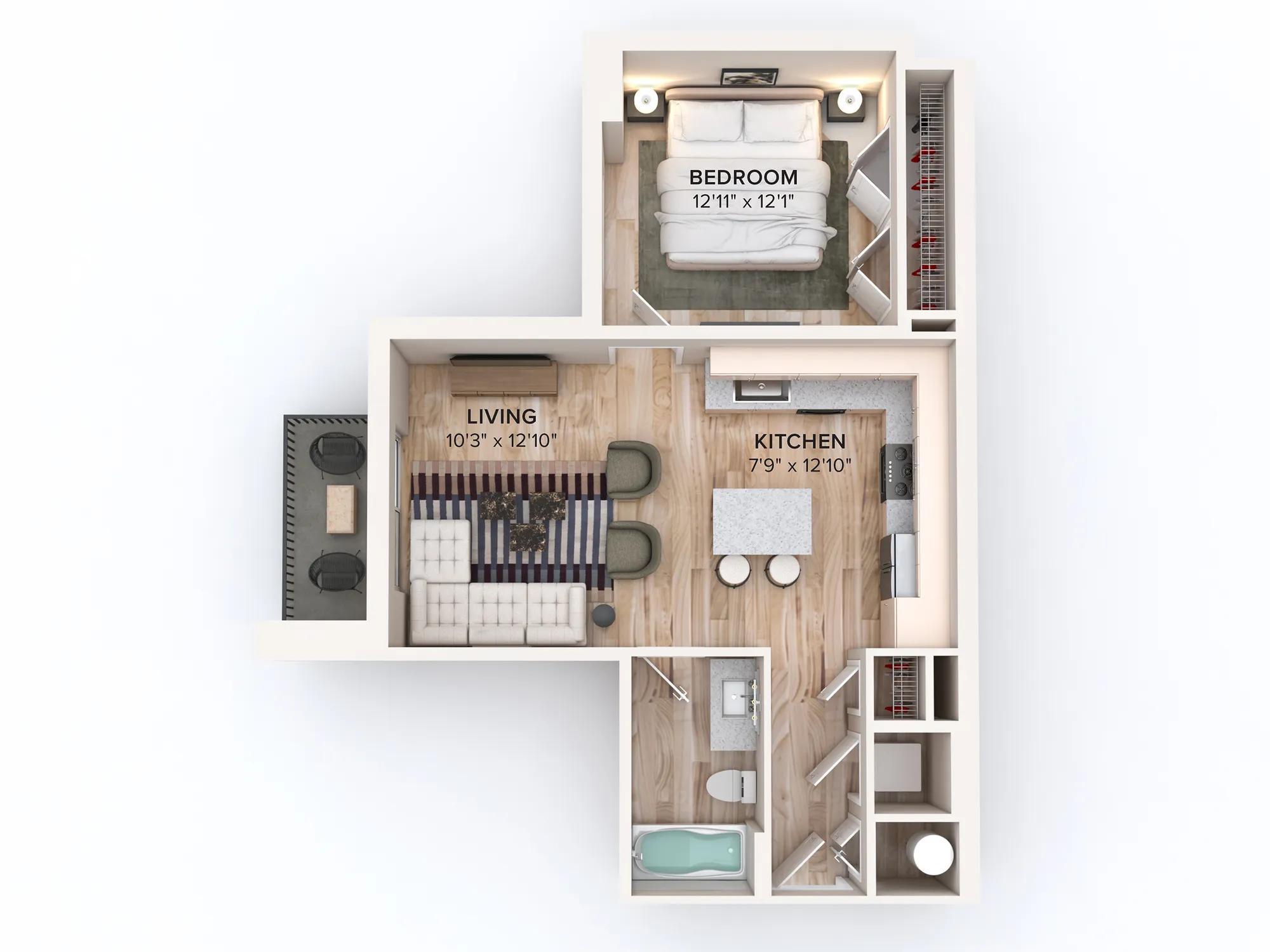 Modera Riverside – 2716