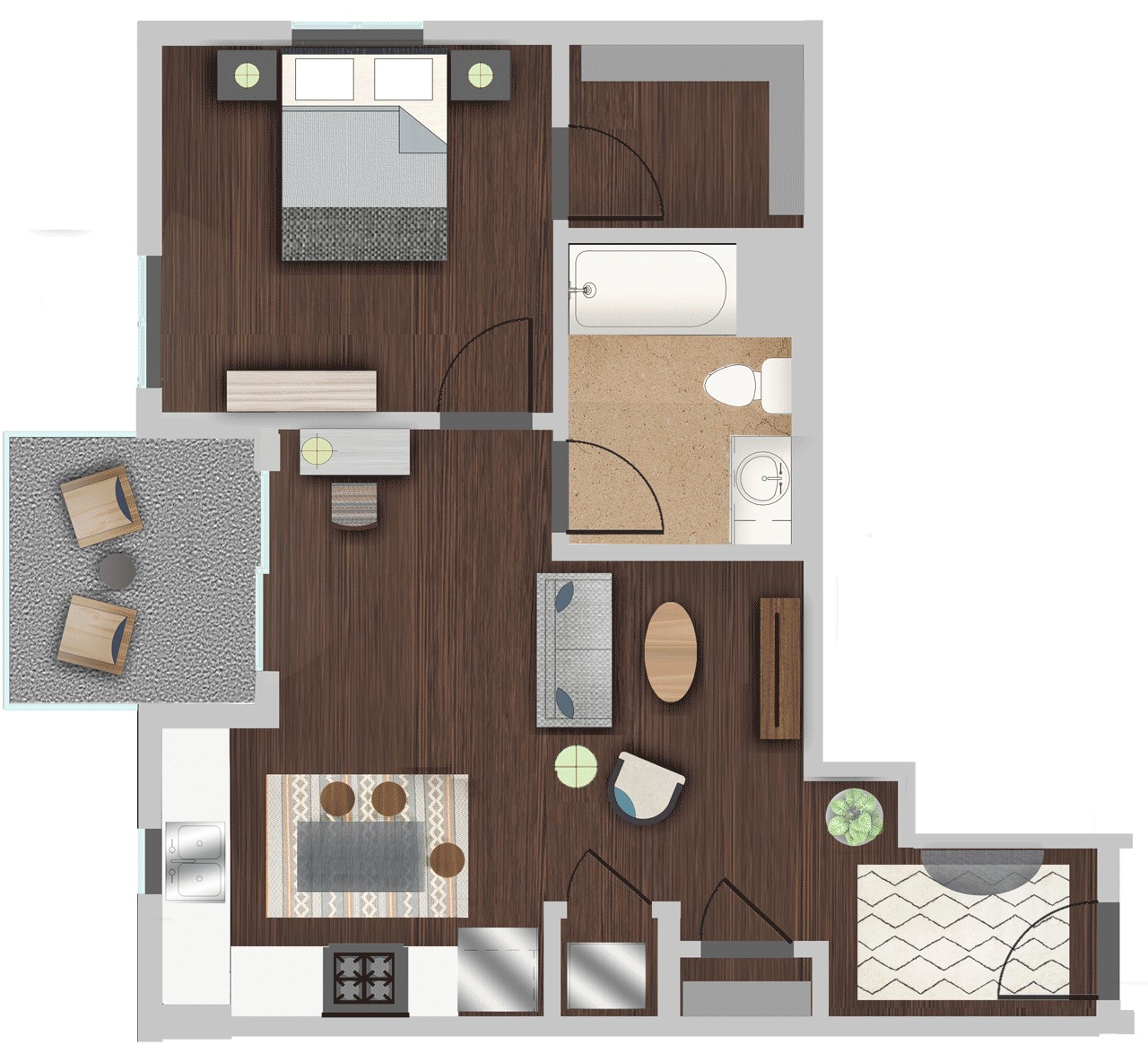 Radius Koreatown – 408