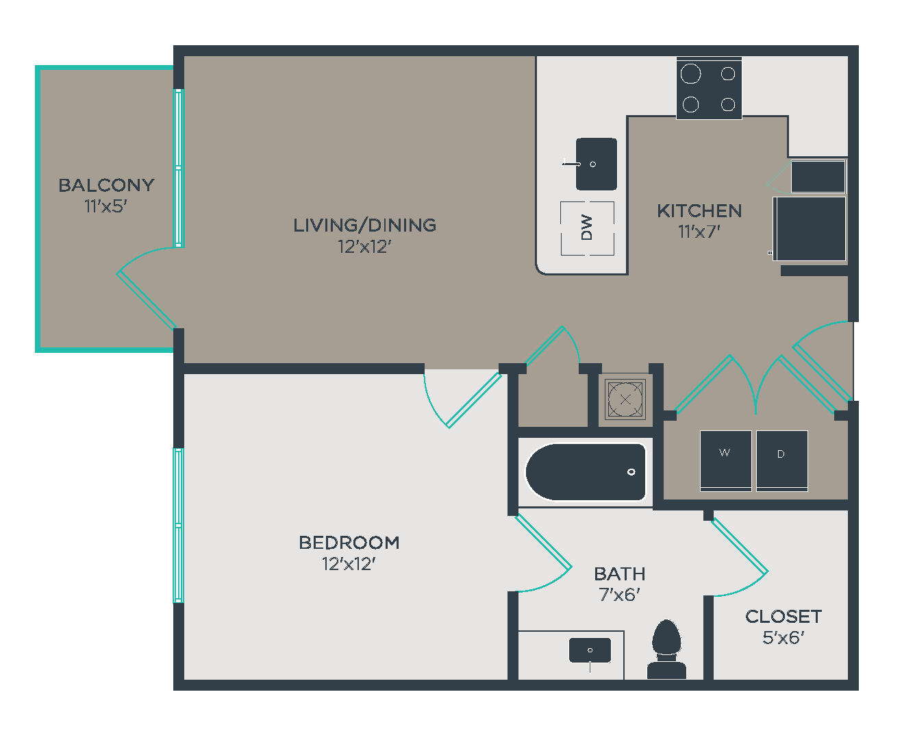 Link Apartments Glenwood South – 506