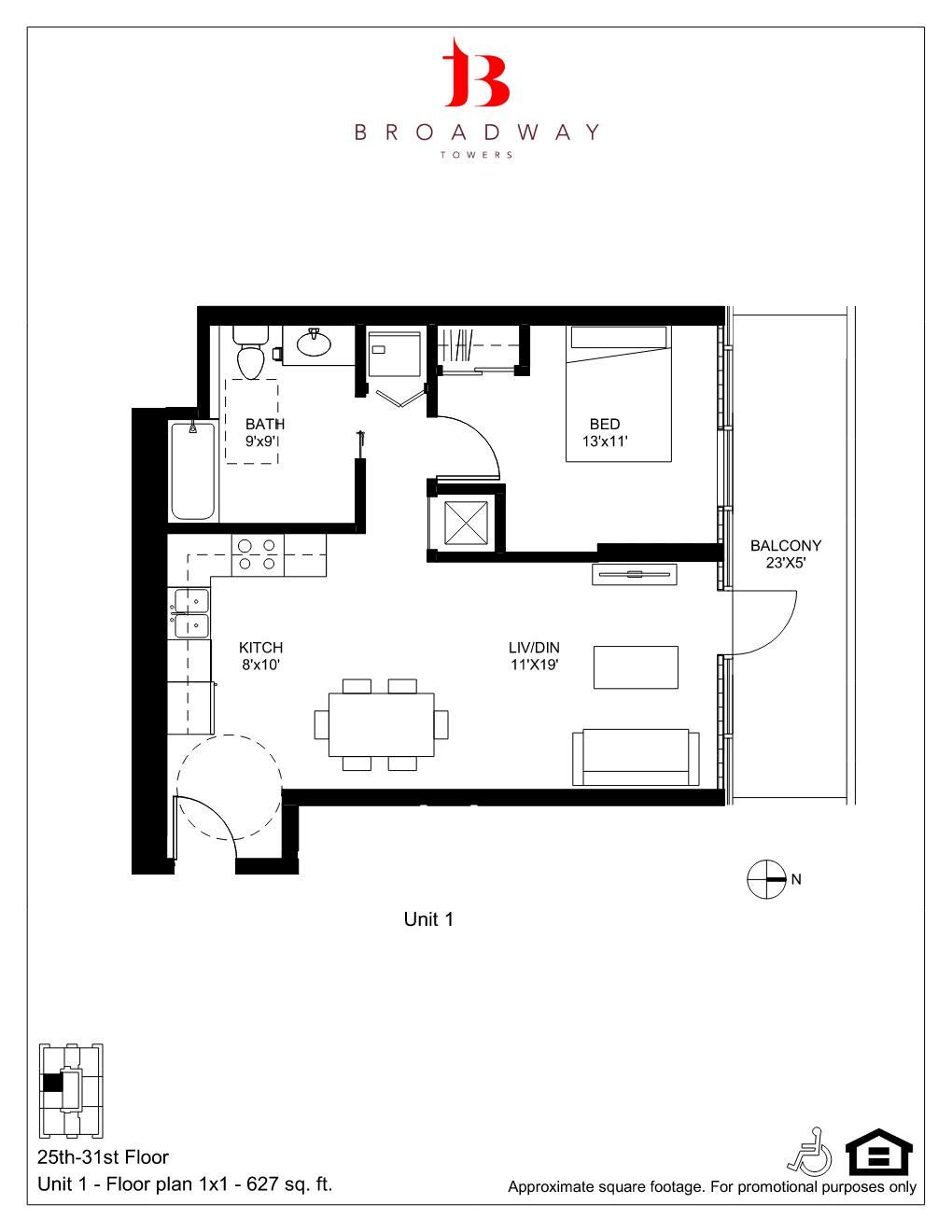 Broadway Towers – 2701