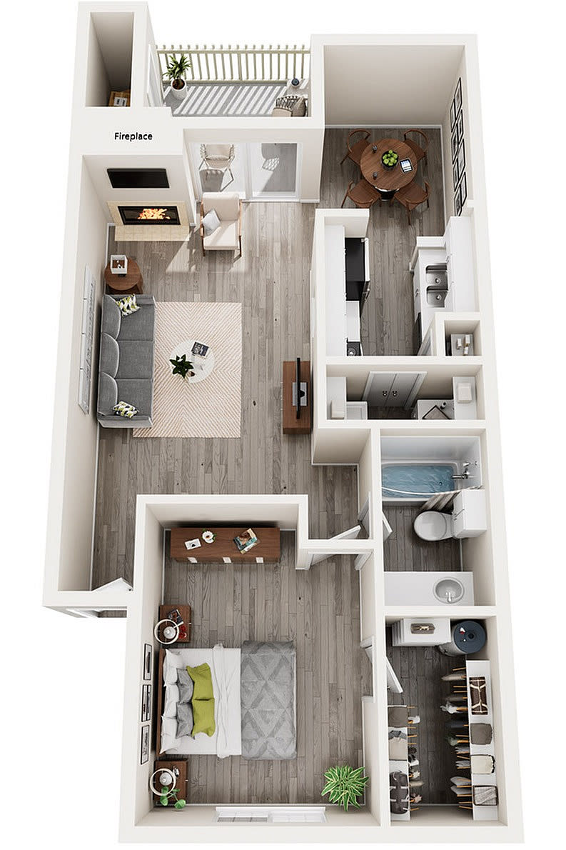 Barton's Mill Apartments – 214