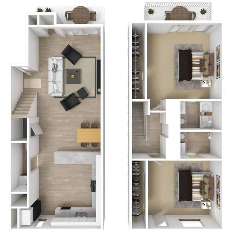 Elan Park Place Carlsbad Apartment Homes – 2 Bed 2.5 Bath