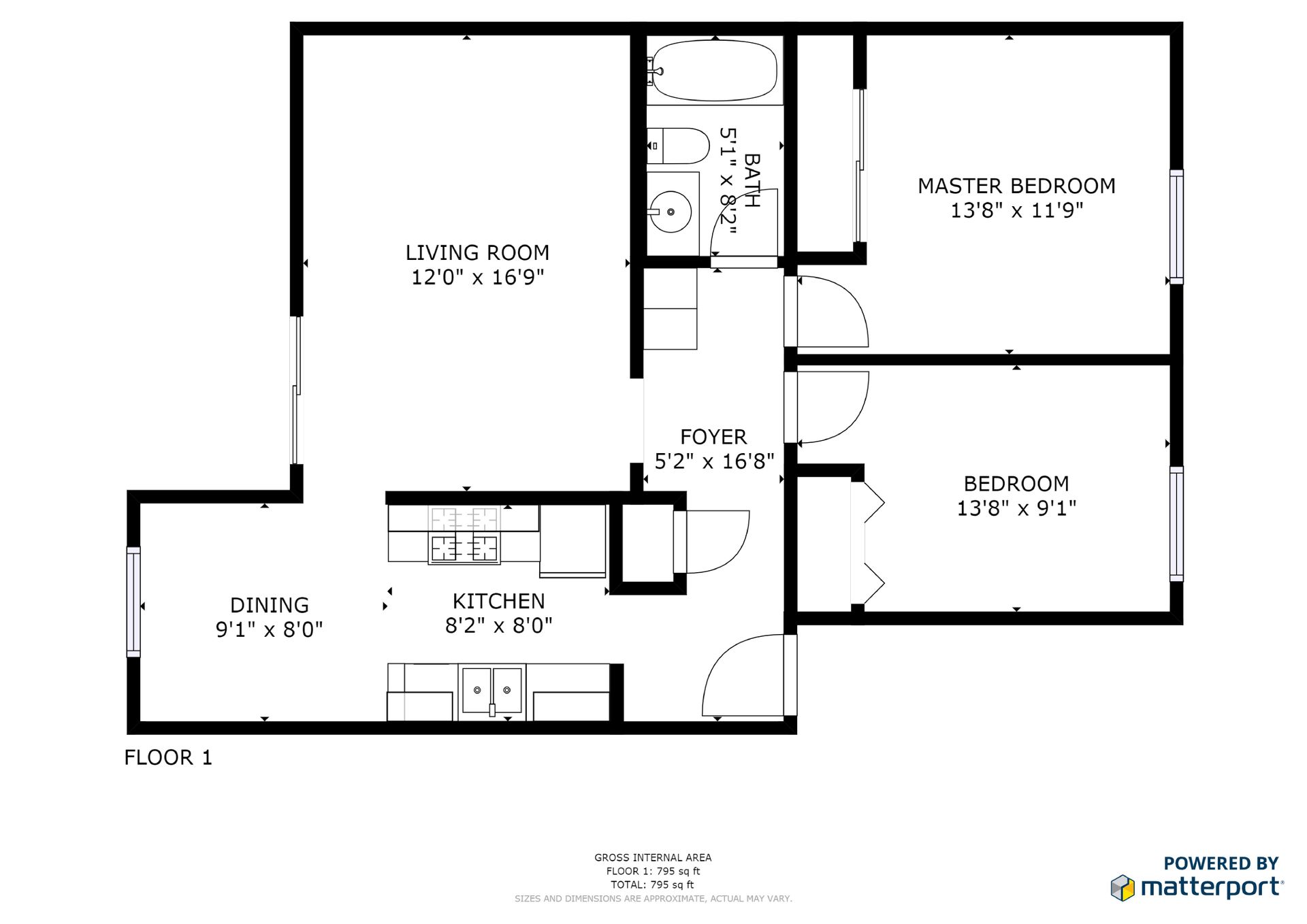 Air Conditioned, Spacious Apartments! Free Water/Sewer/Garbage!!! – 39