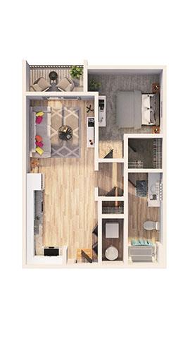 206 Apartments – B-410
