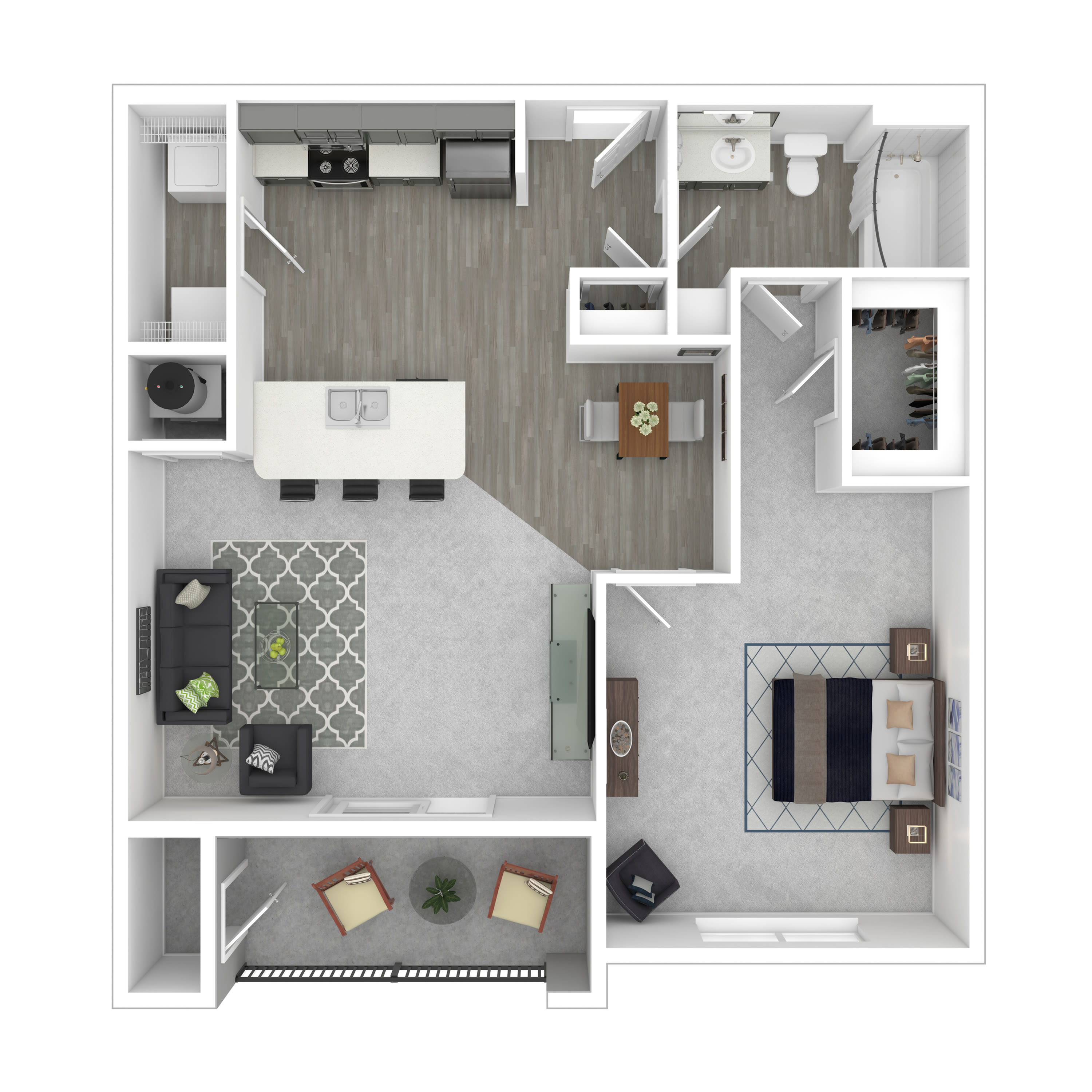 Flats at Walnut Ridge – 3-309