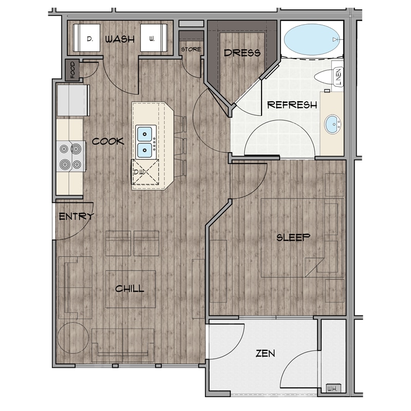 Smart Living at Garden Oaks – 4-4304