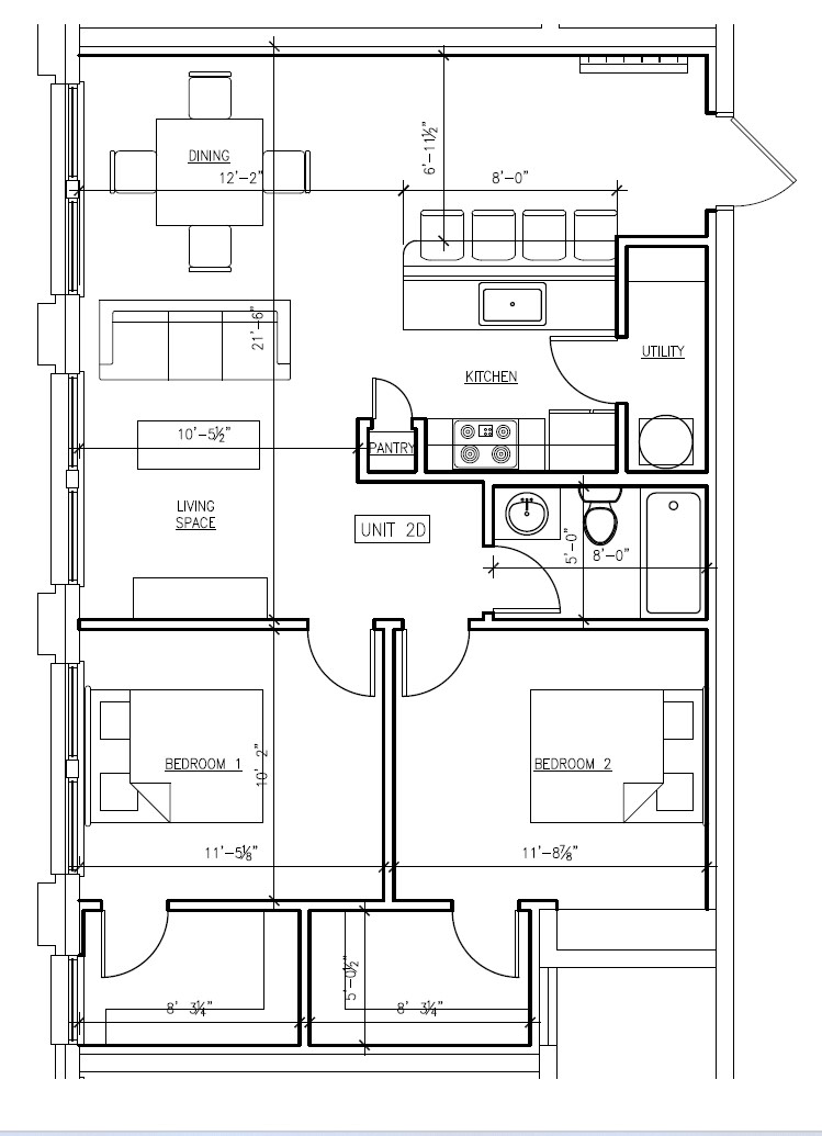 Lafayette Lofts – 2D