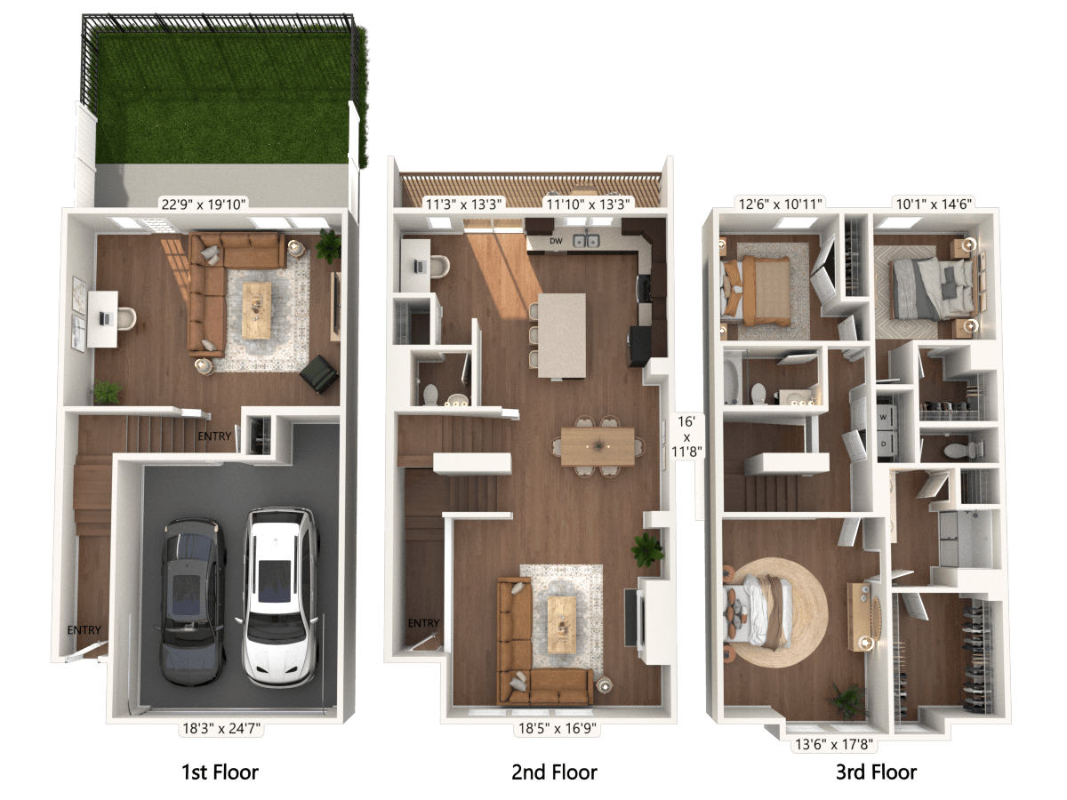 Avalon Townhome Collection Brier Creek – 009-248