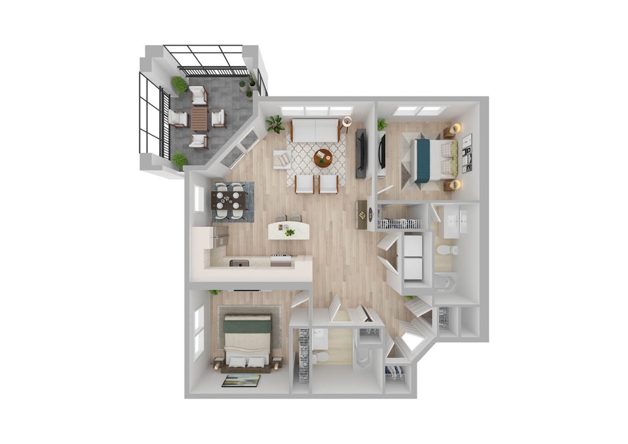 Vantage on Hillsborough Apartments – 212