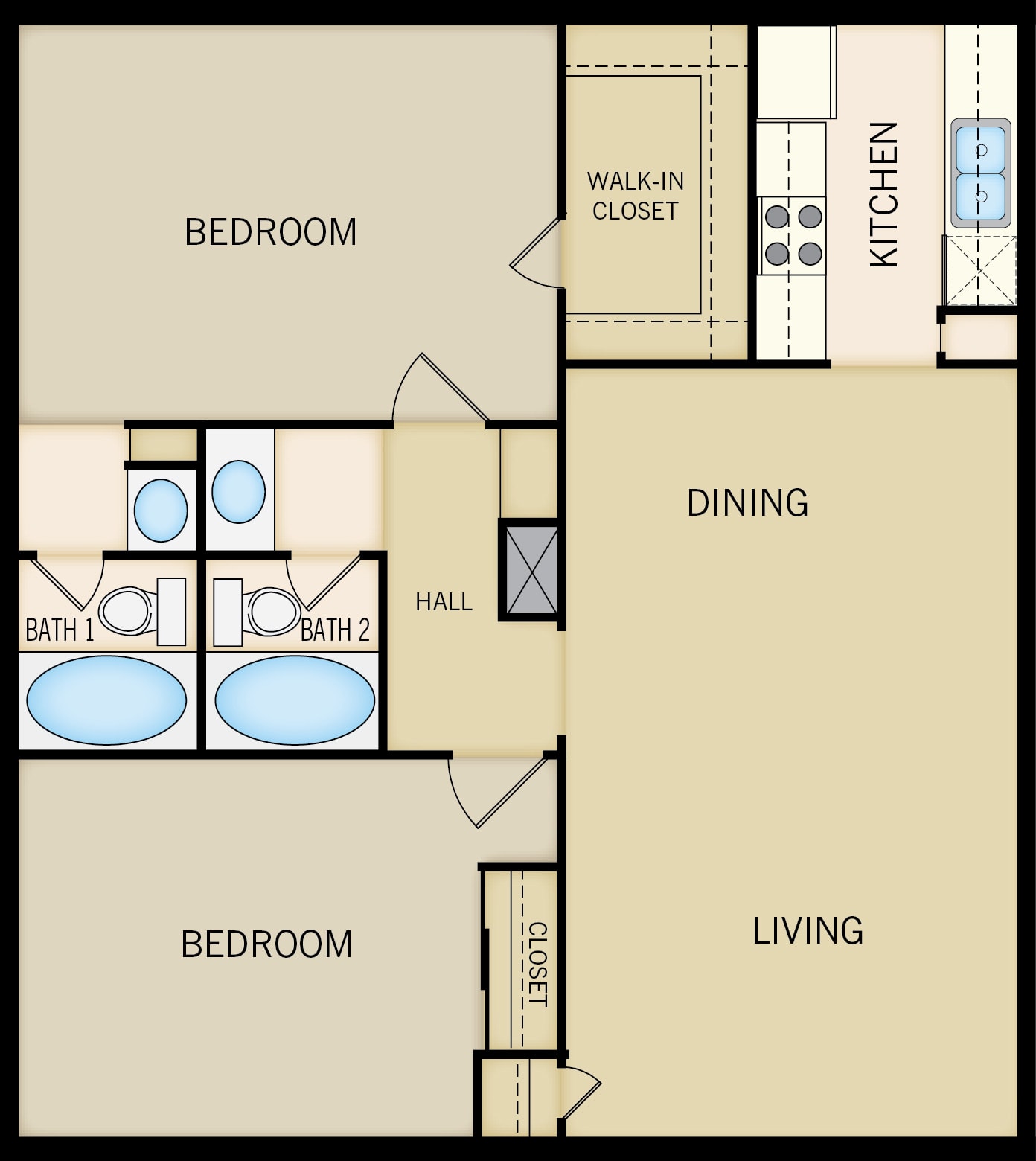 Village Oaks Apartments – 1-214