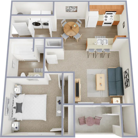 Inwood Crossings – 1 Bed, 1 Bath