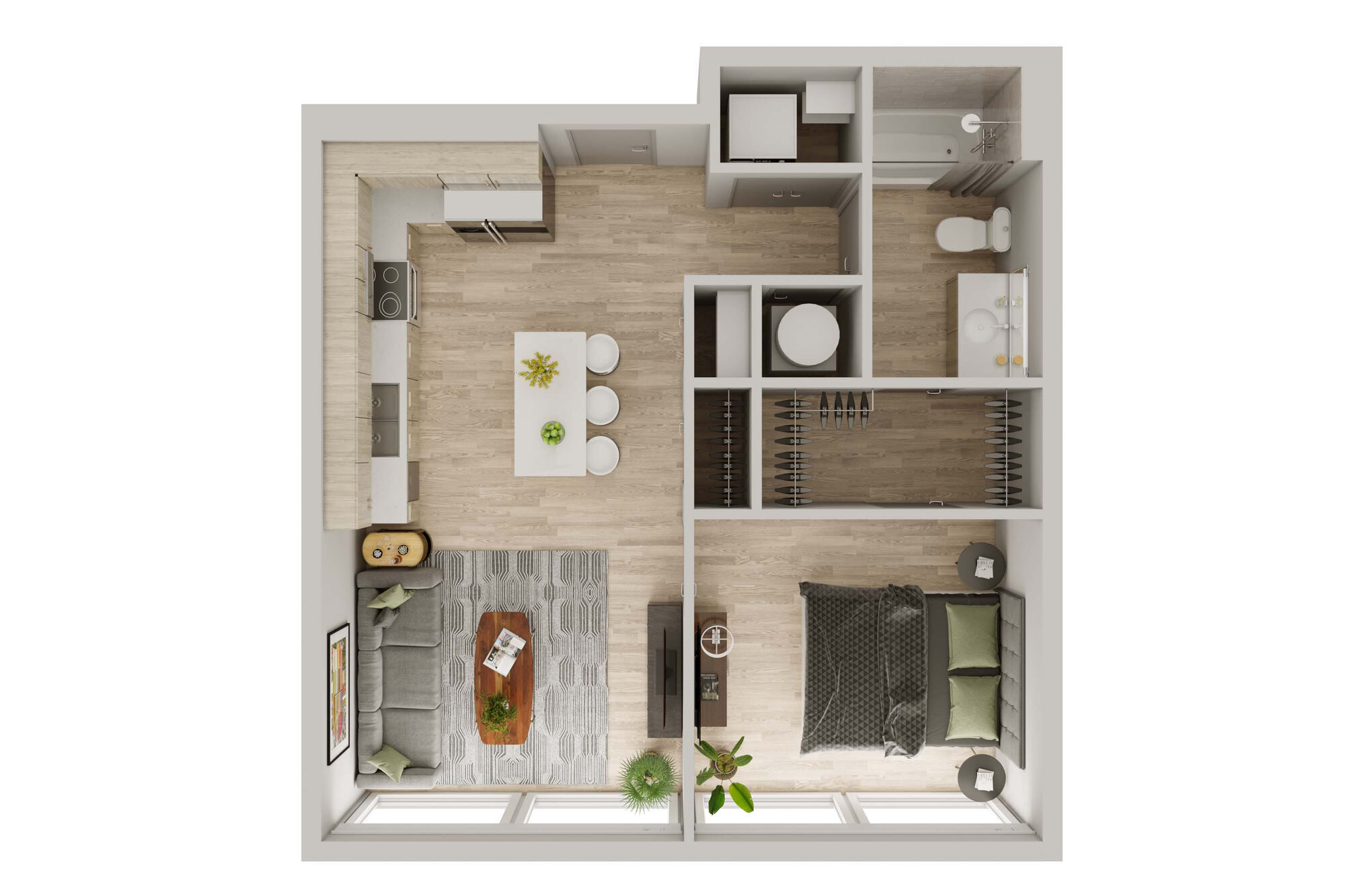 400H Apartments – 1406