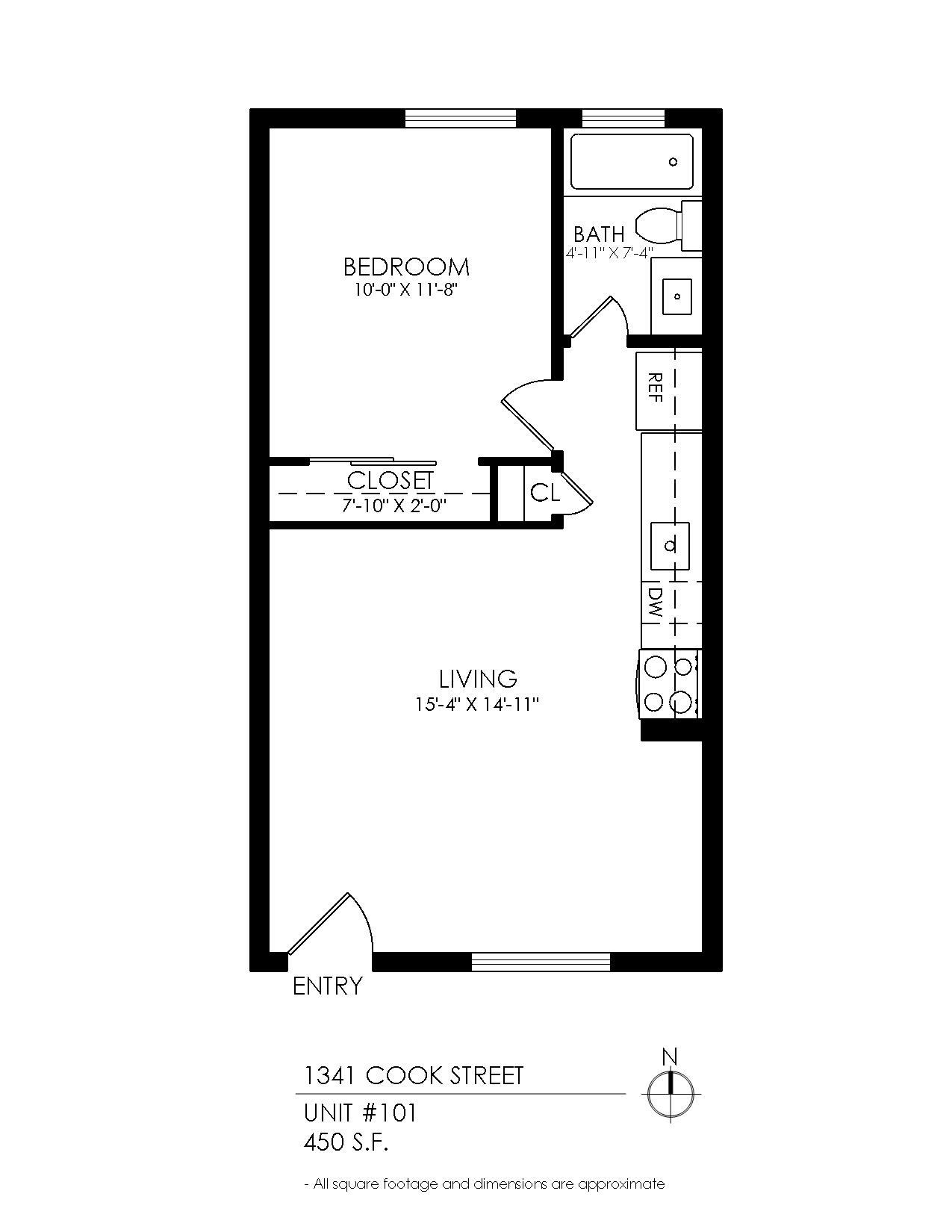 1341 Cook – 104