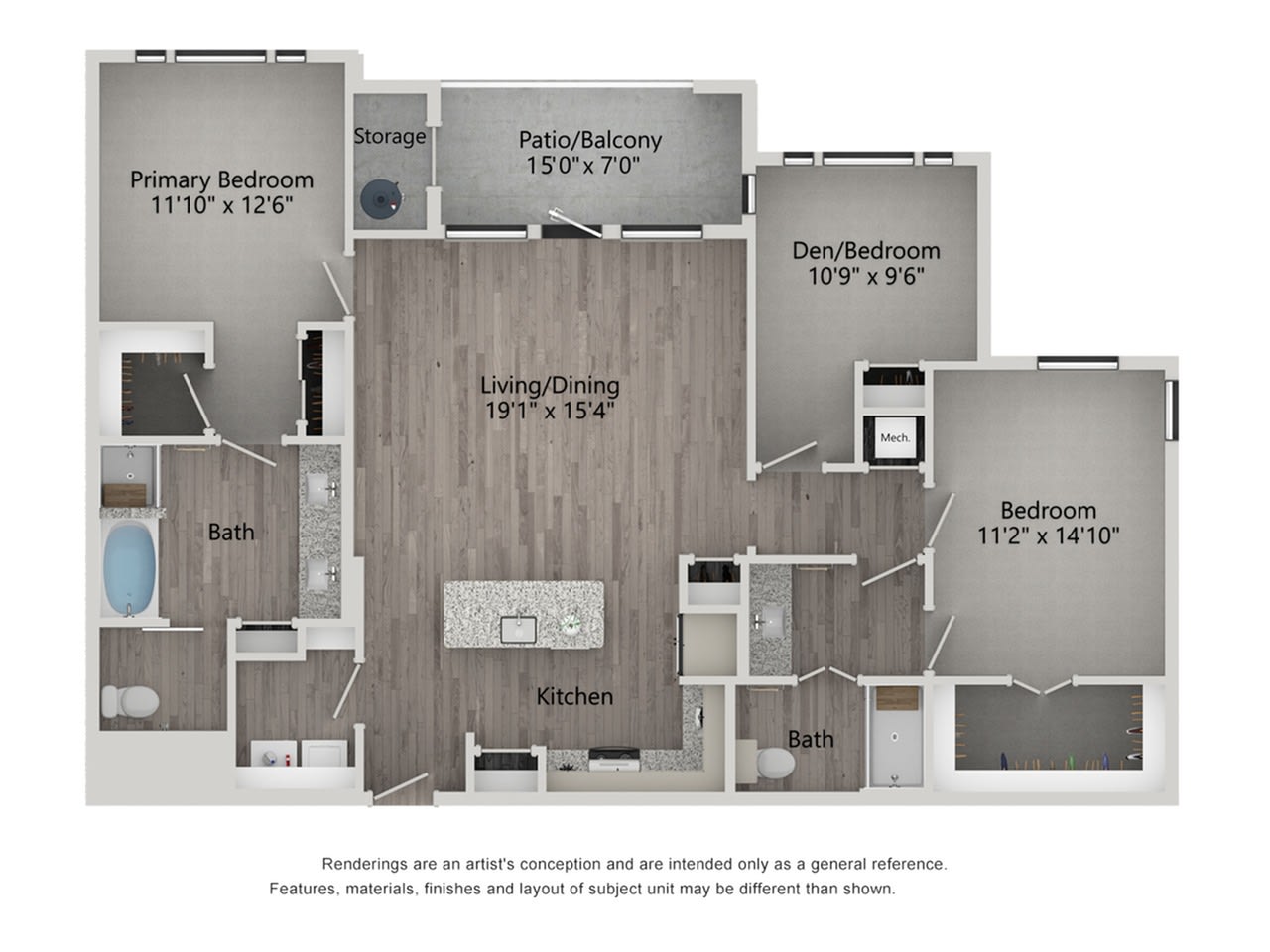 Arista at Riverstone Age 55+ Apartment Homes – 1125