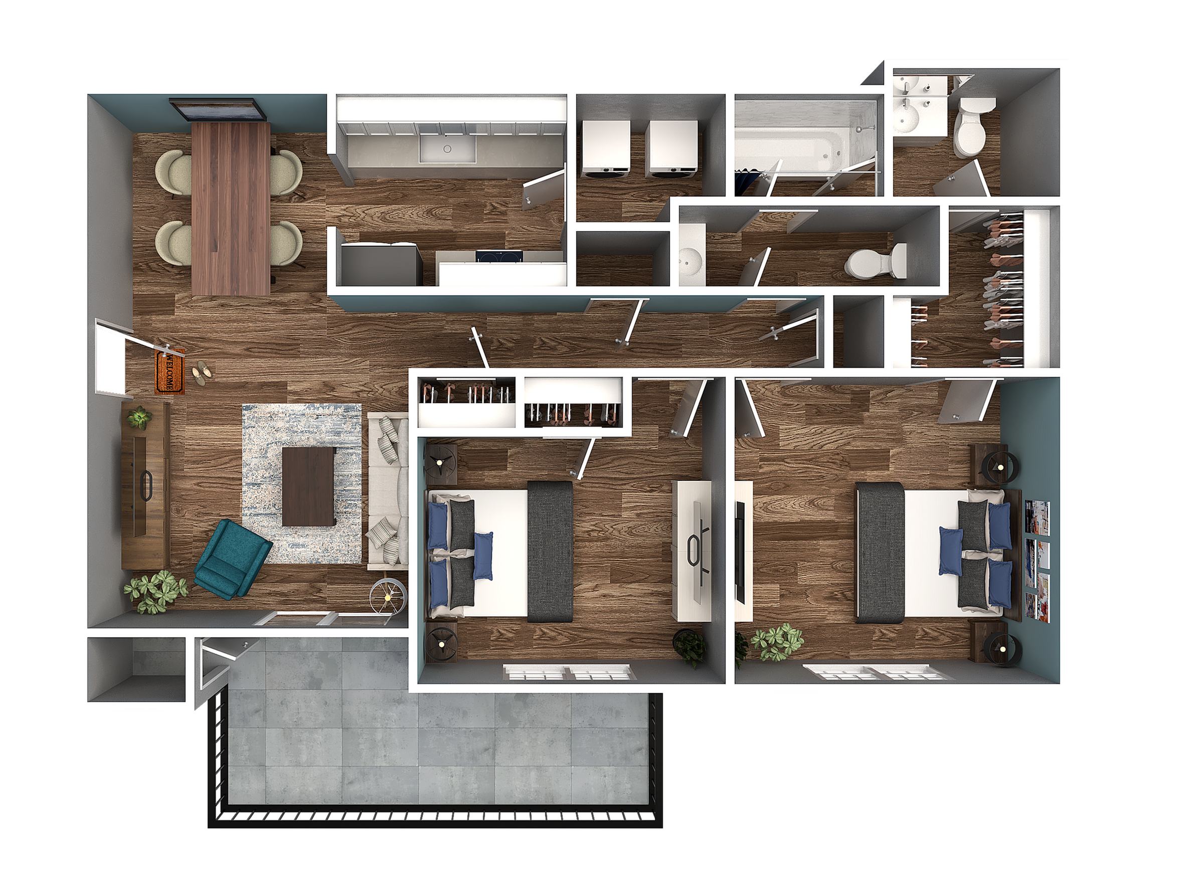 Hampton Creek Apartments – N-7