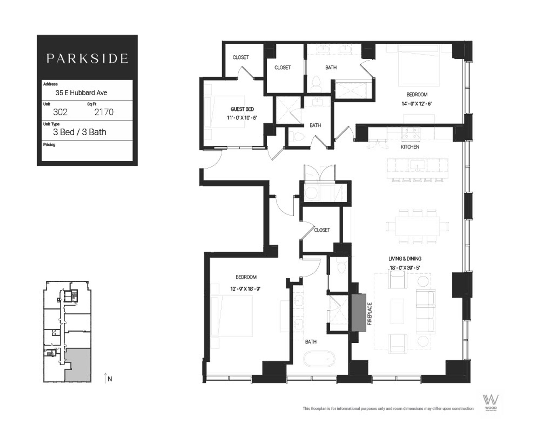 Parkside on Pearl – 302