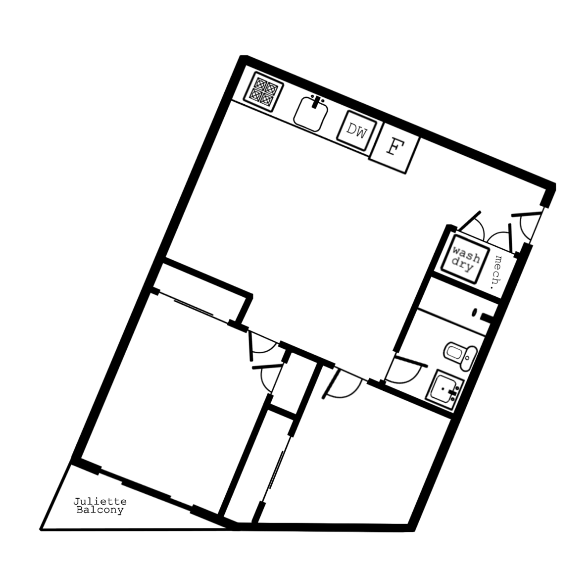 Triad Apartments: Brand New near Drexel & Penn – 301