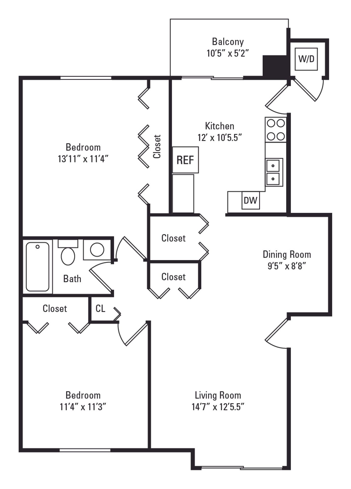 Flats at Gladstone – 168-302