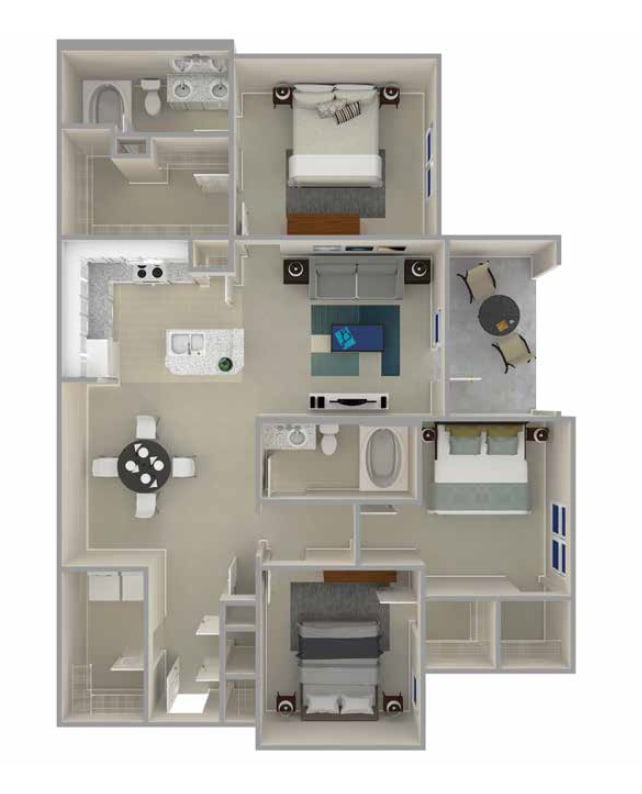 Pines at Glen Laurel Luxury Apartments – 6-104