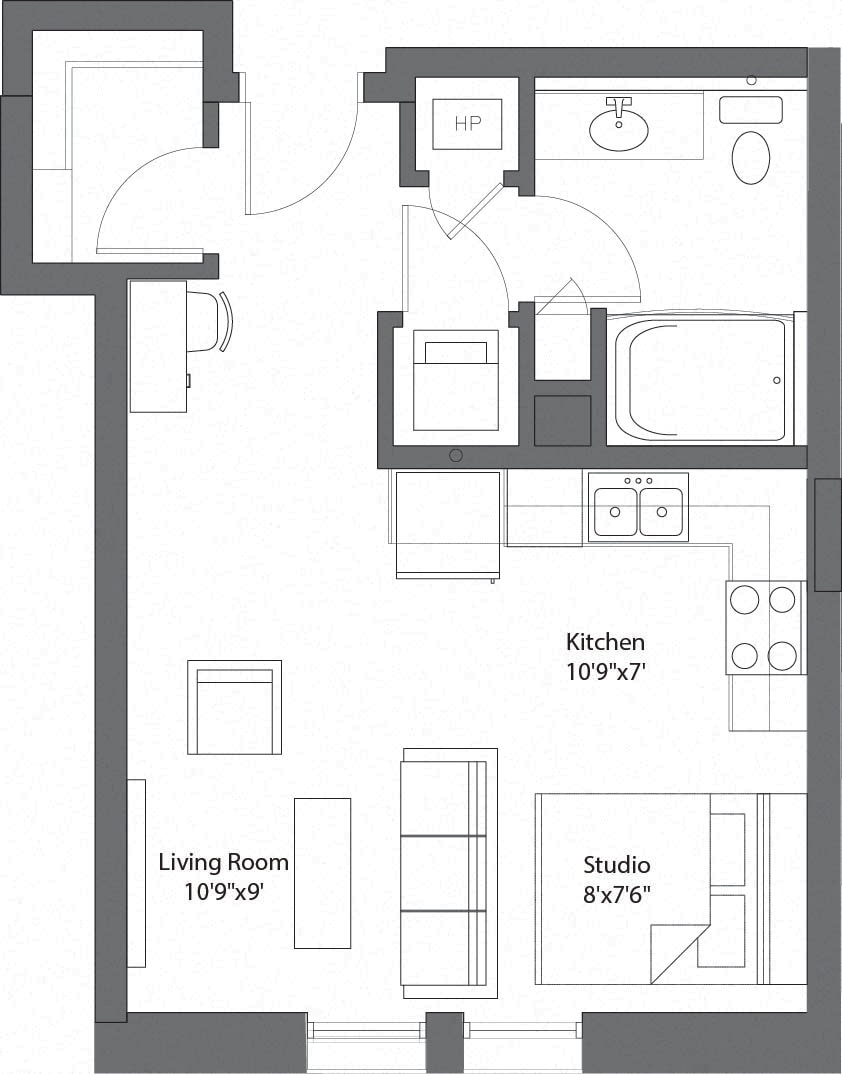 Schmidt Artist Lofts – 414-E