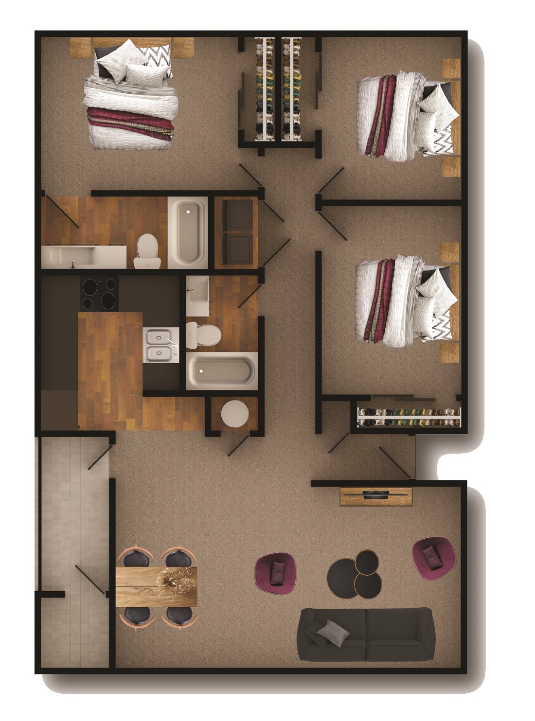 The Place At Forest Ridge Apartments – 39351B