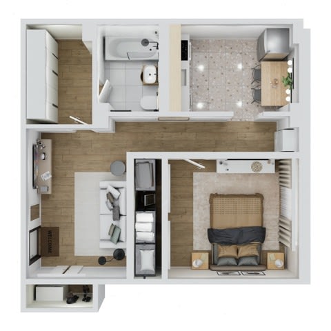 Hampshire Tower Apartments – 1100