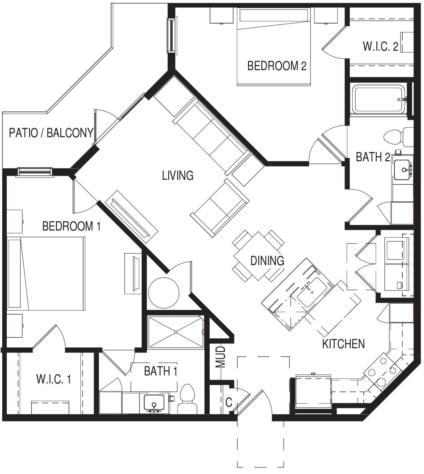 The Residences at 3000 Bardin – G305