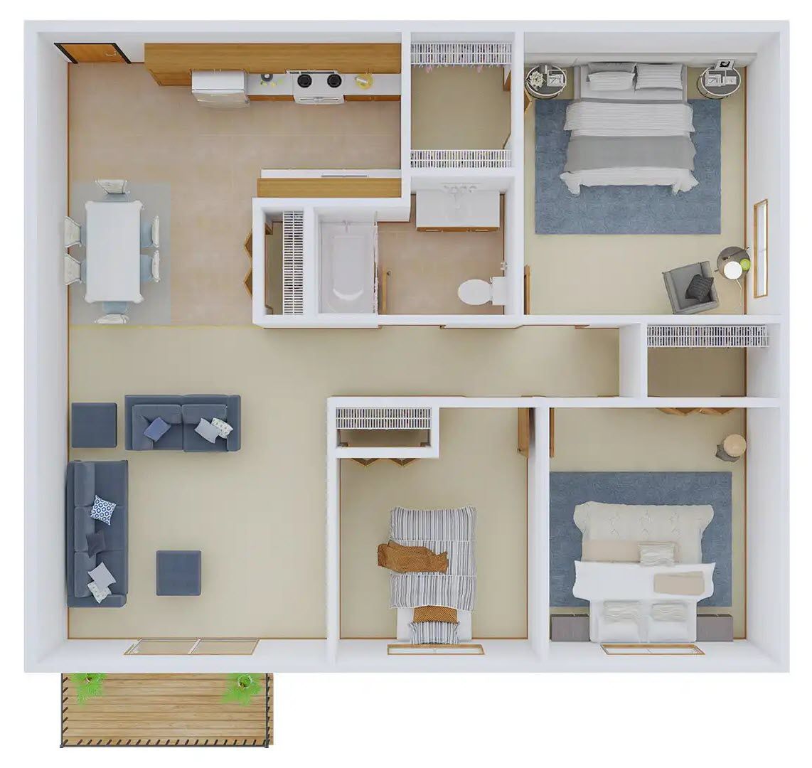 Mill Pond Apartments – 210