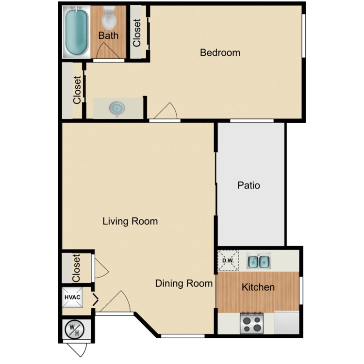 Spring Lakes Apartment Homes – 02F