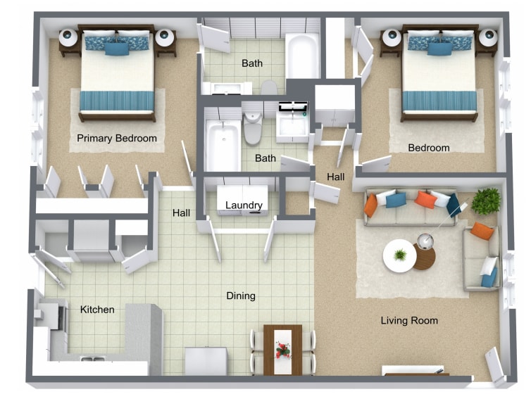 Edgewood Apartments – 4-4-A