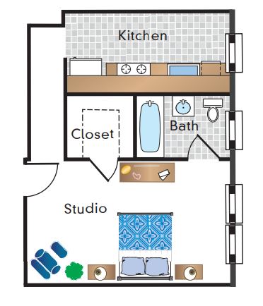 The Parkway Apartments – 217