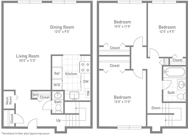 Gainsborough Court, Churchill Mews, and Copperfield Square Apartments & Townhomes – 732-J