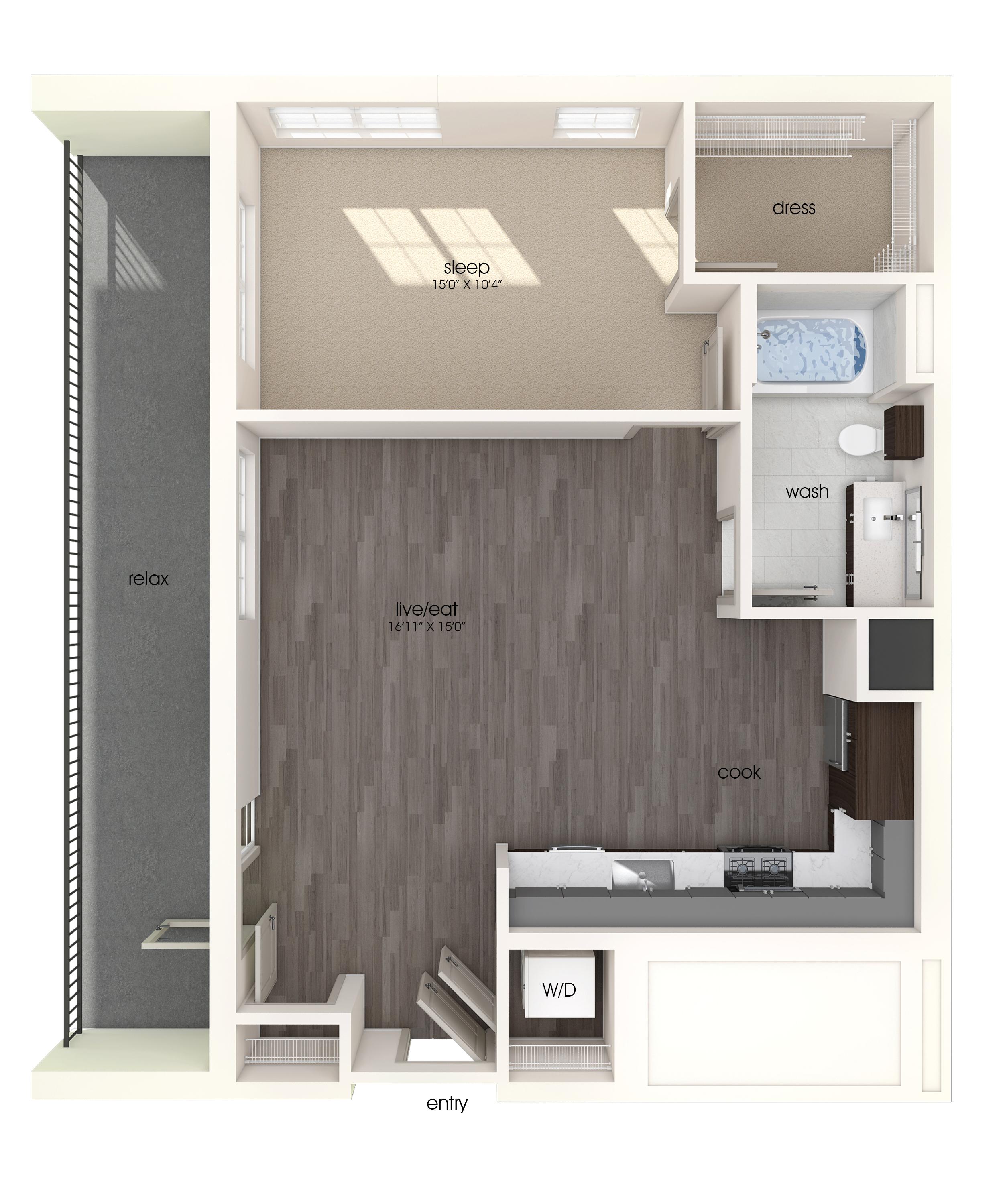 North at Totem Lake Apartments – 402