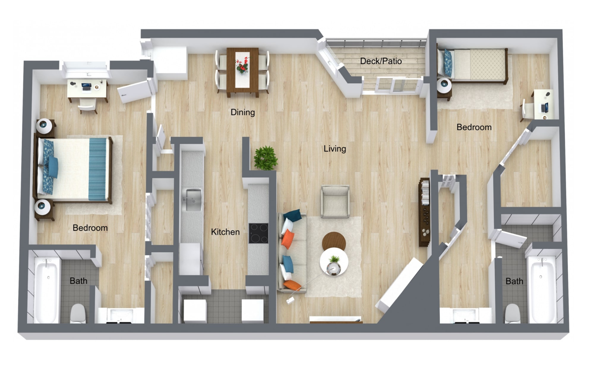 The George Apartments – 100-305