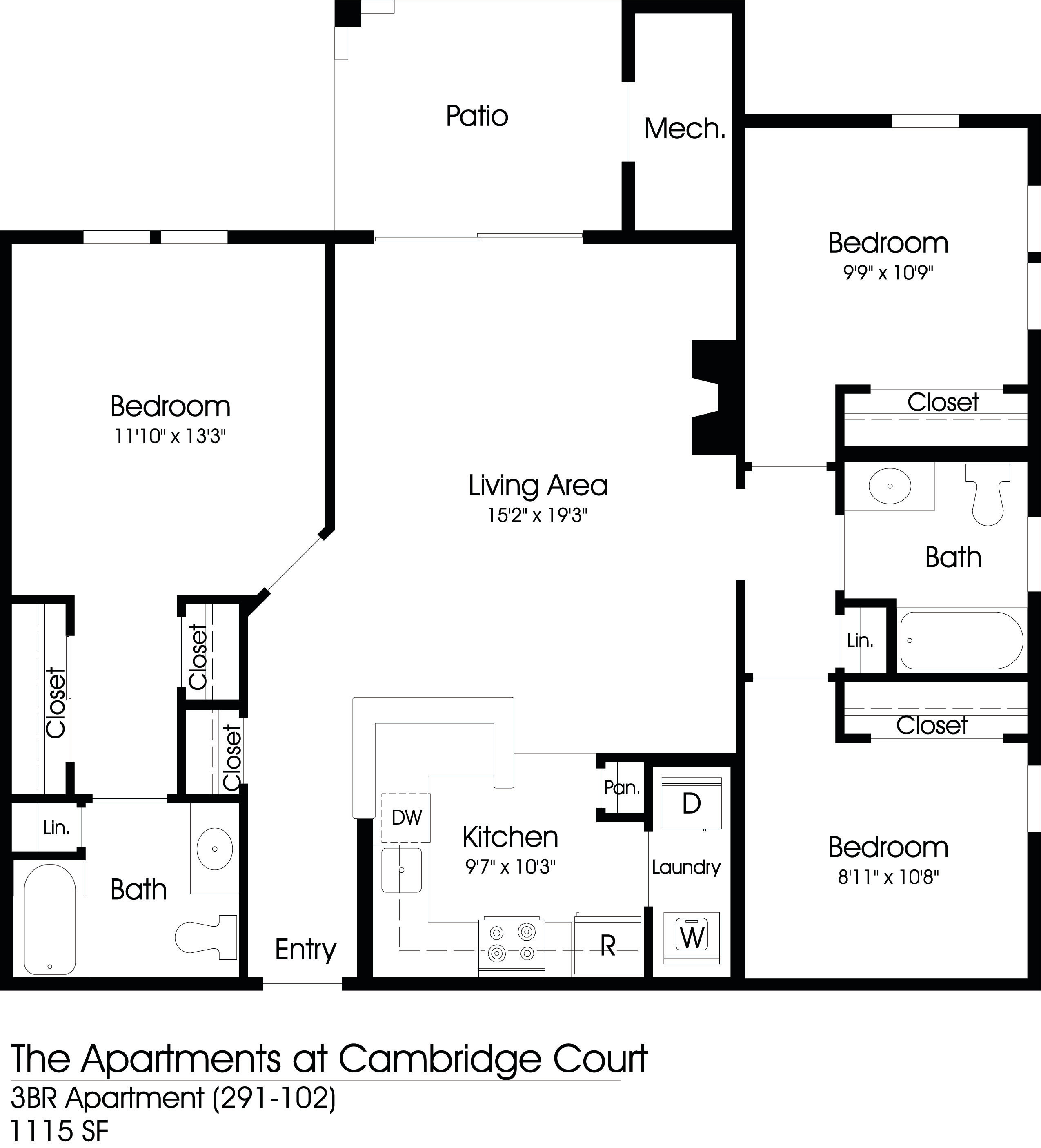 The Apartments at Cambridge Court – 294-203