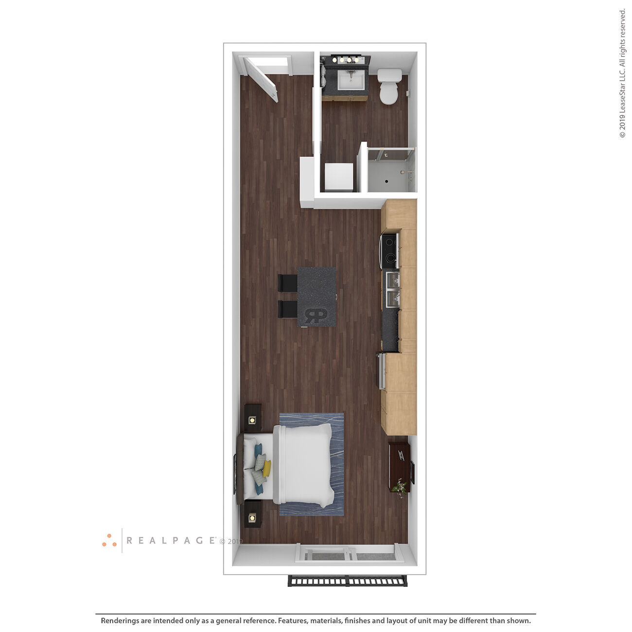 Studio Park Tower and Lofts – 406