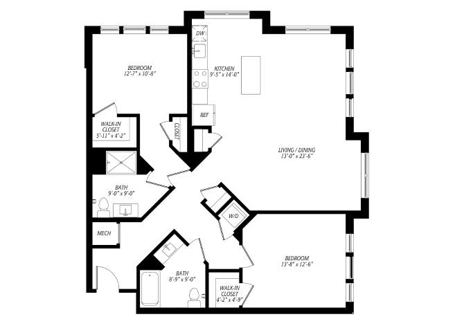 Parkway Apartments – A-202