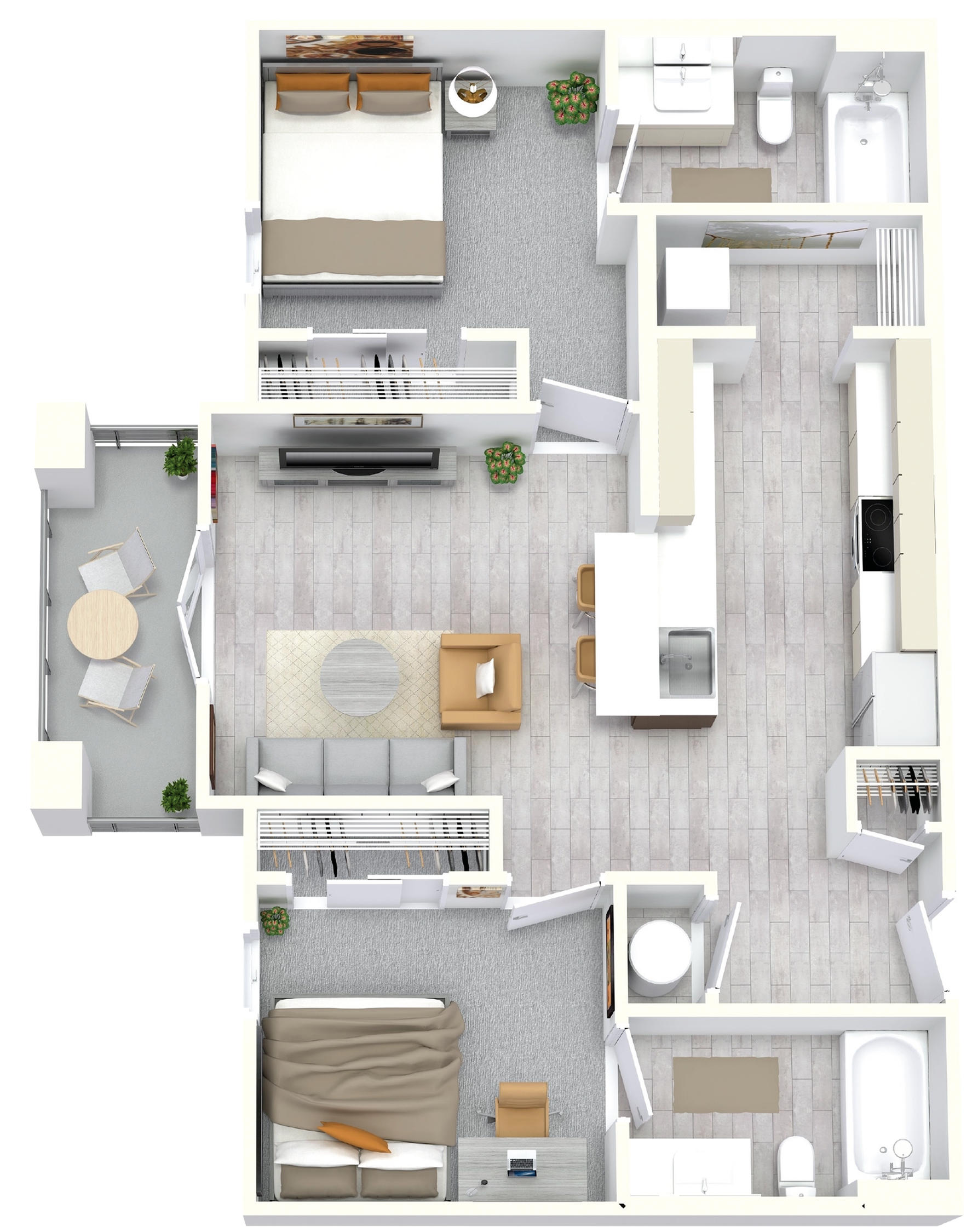 Derby Row – Private - Priced By Bed