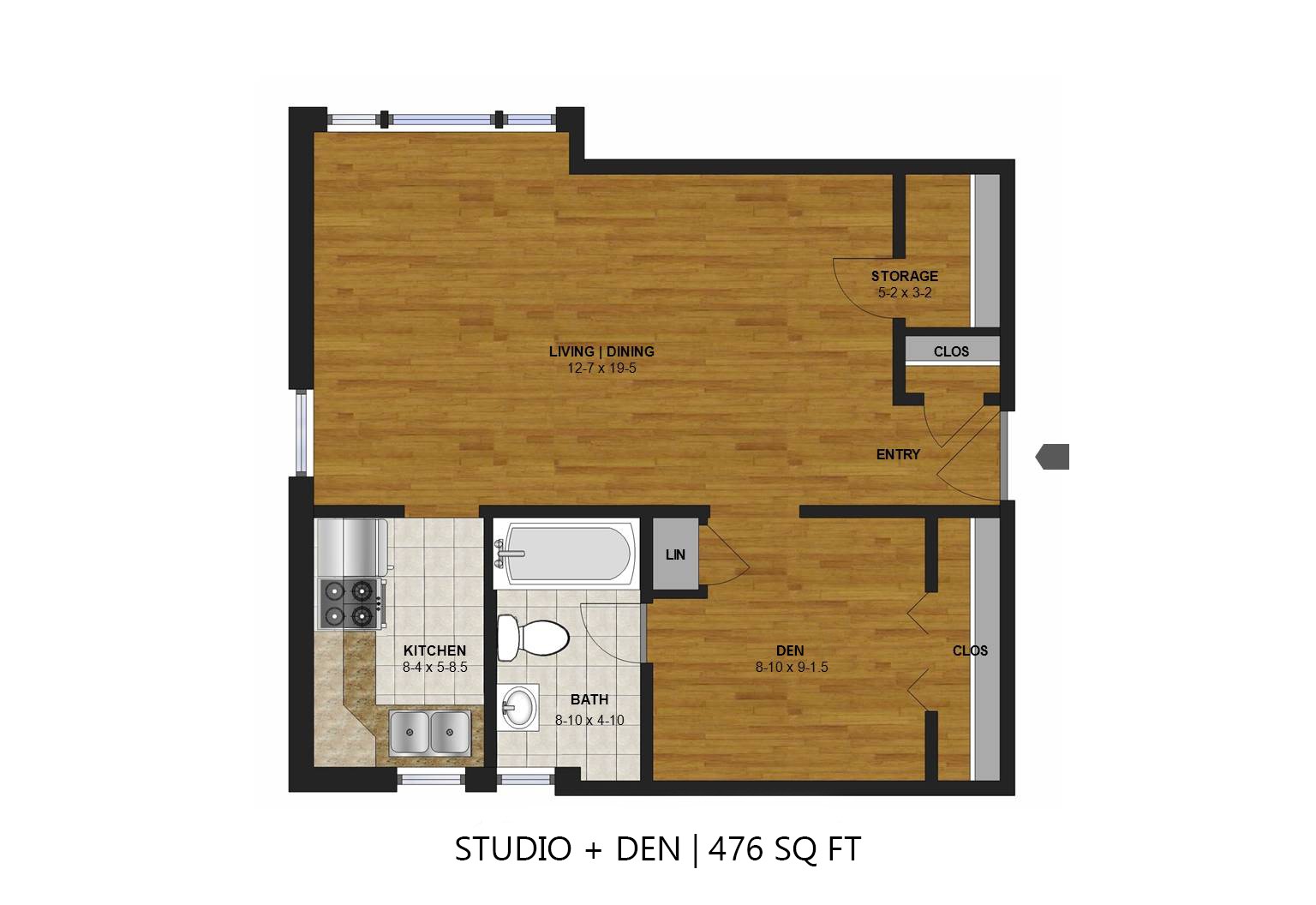 Uptown West Apartments – 203