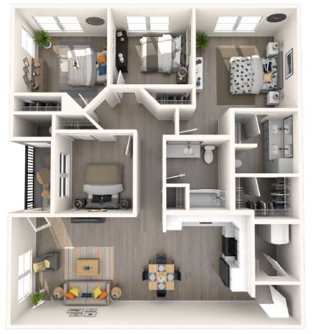 Junction72 Apartments – A-203