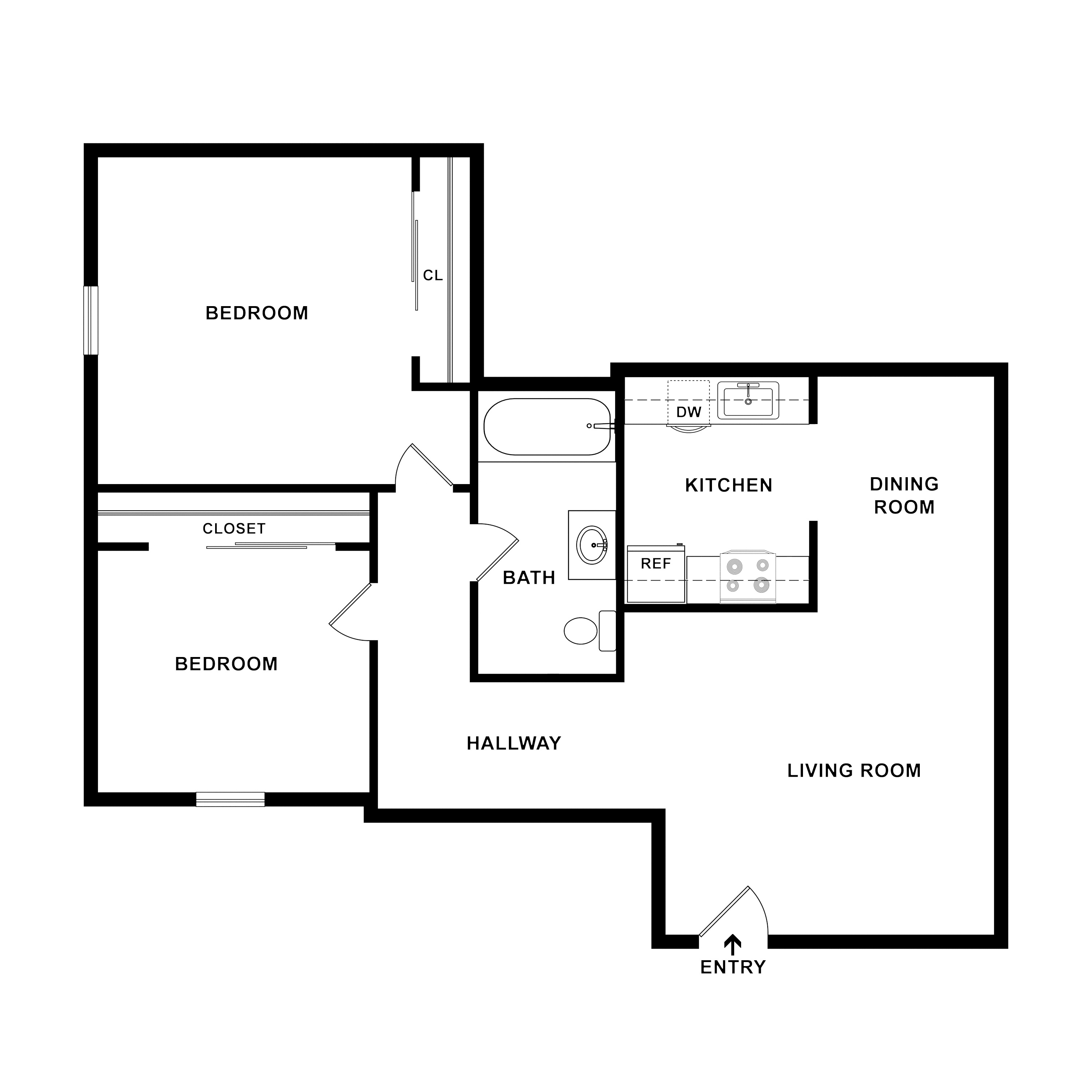 Sunland Park Apartments – Two Bedroom
