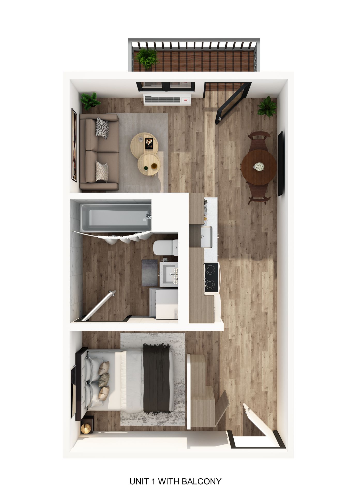 The Urban Loft Co. Fayetteville – 1 bed, 1 bath, $1150