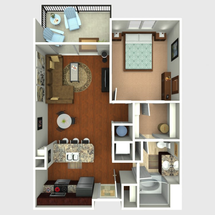 Centre Court Apartments – C204