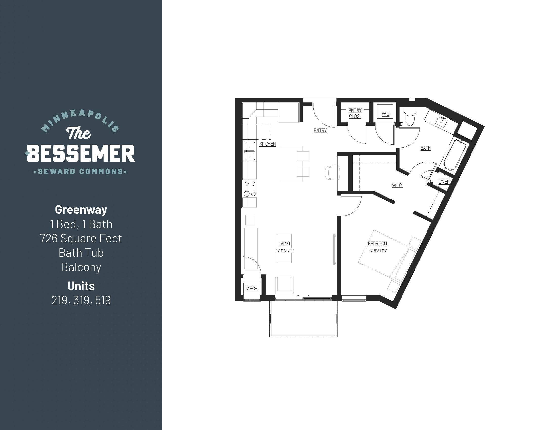 The Bessemer at Seward Commons – 319