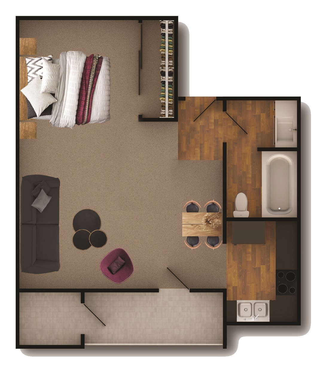 The Place At Forest Ridge Apartments – 37451A